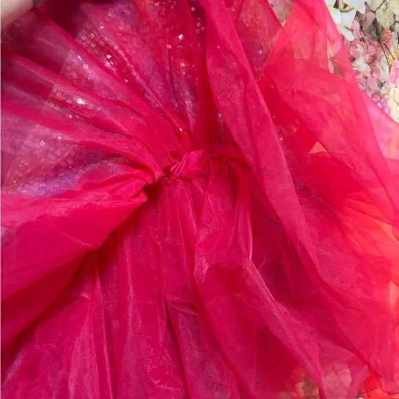 Weissman Rainbow Sequin Kids Dance Dress - Picture 12 of 16